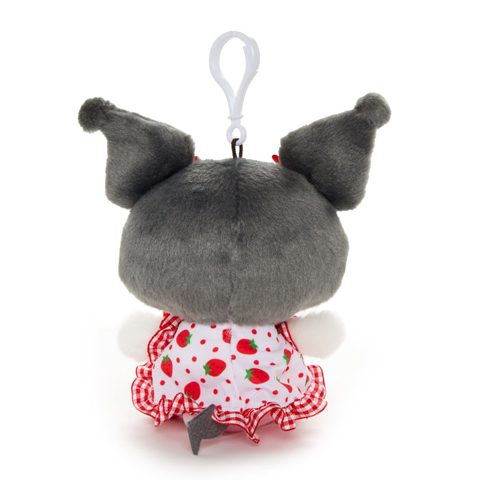 Kuromi Mascot Clip (Strawberry Fields Series) Accessory NAKAJIMA CORPORATION