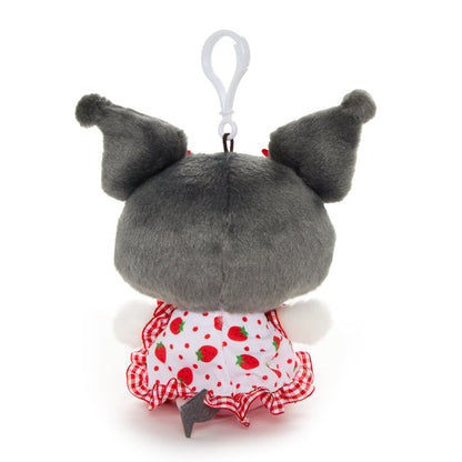 Kuromi Mascot Clip (Strawberry Fields Series) Accessory NAKAJIMA CORPORATION