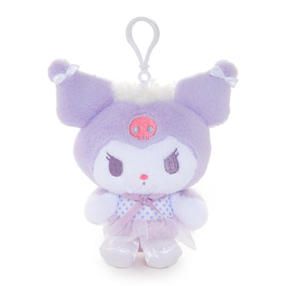Kuromi Plush Mascot Clip (Ballerina Angel Series) Accessory NAKAJIMA CORPORATION