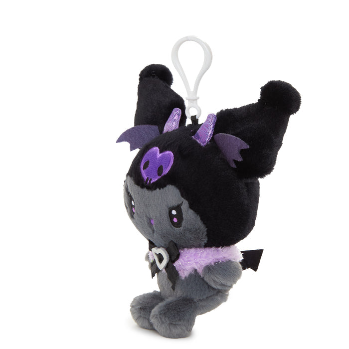 Kuromi Plush Mascot Clip (Lil' Devil) Plush NAKAJIMA CORPORATION