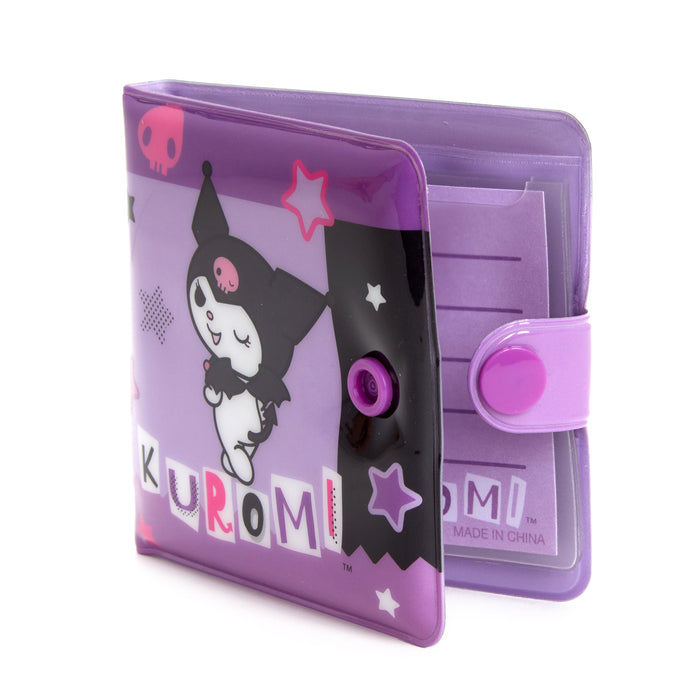 Kuromi Vinyl Snap Wallet Bags HUNET GLOBAL CREATIONS INC