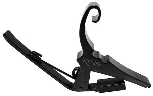 Kyser Low-Tension Quick Change 6 String Guitar Capo Matte Blackout
