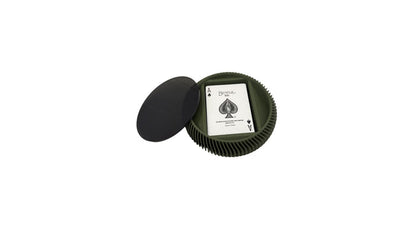 LA REDONDA-LUXE CARD GREEN  WITH SMOKE