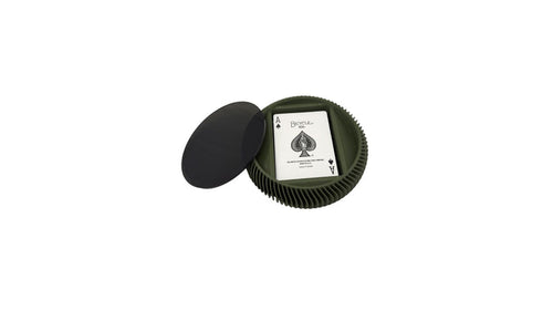 LA REDONDA-LUXE CARD GREEN  WITH SMOKE