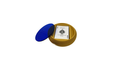 LA REDONDA-LUXE CARD YELLOW  WITH BLUE
