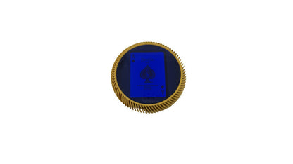 LA REDONDA-LUXE CARD YELLOW  WITH BLUE