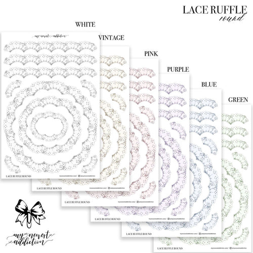 Lace Ruffles Round
