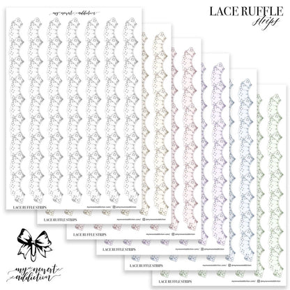 Lace Ruffles Strips