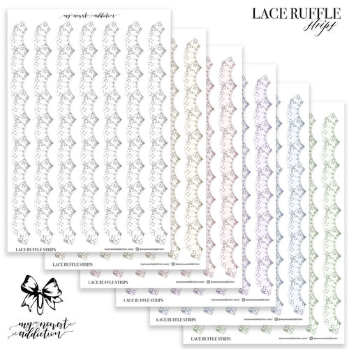 Lace Ruffles Strips