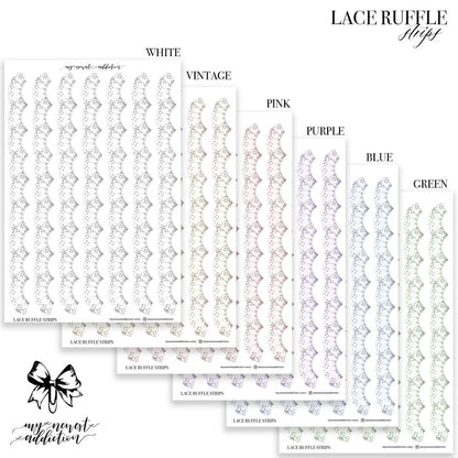 Lace Ruffles Strips