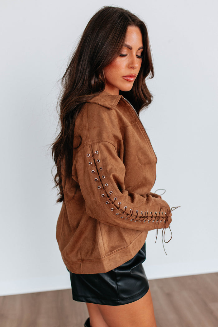Laina Suede Jacket