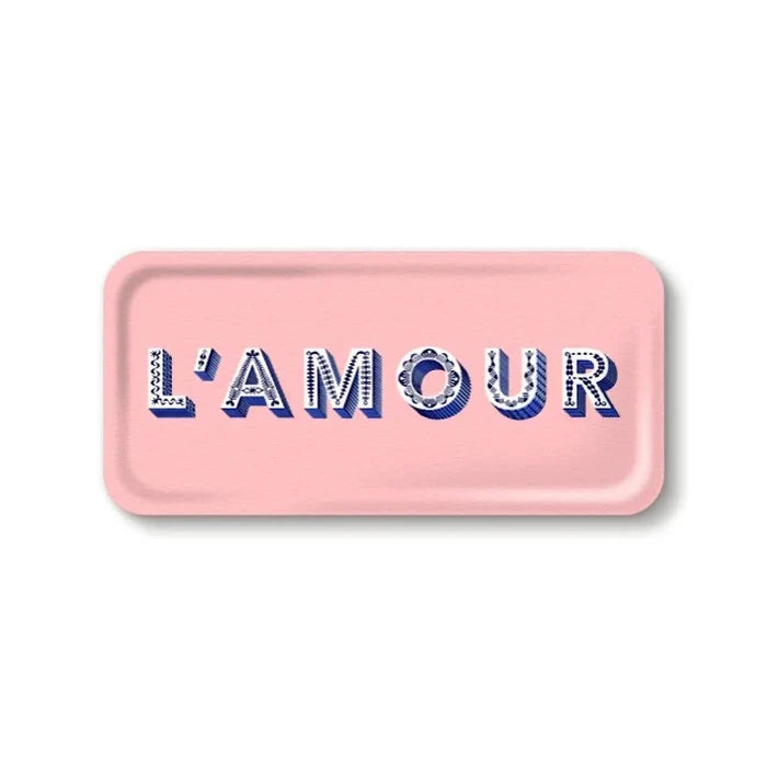 LAMOUR LIGHT PINK TRAY
