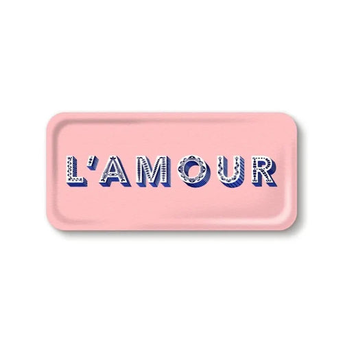 LAMOUR LIGHT PINK TRAY