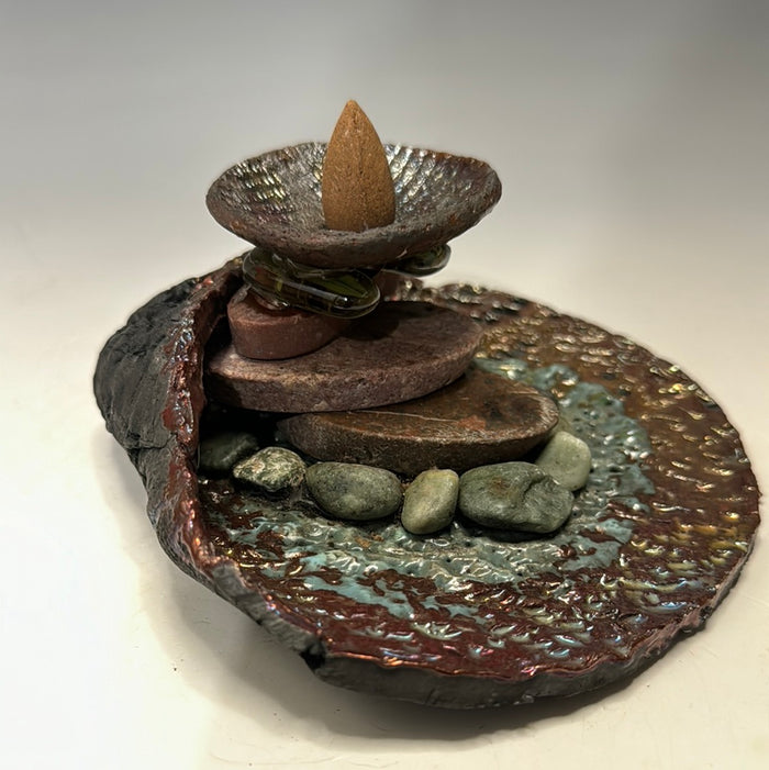 Landscape Incense Vase -4