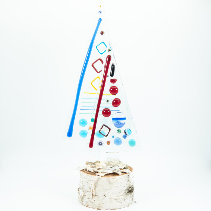 Large Double Christmas Tree On Birch