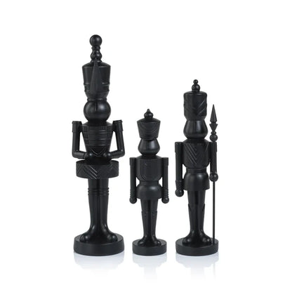 LARGE SOLDIER - MATTE BLACK