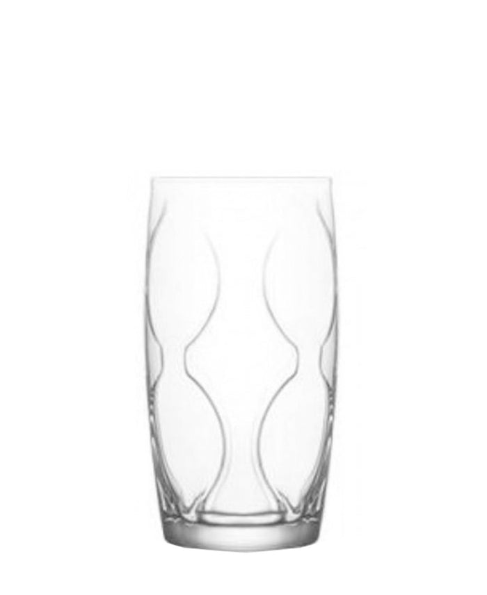 LAV Lena Hiball 6 Piece Tumblers - Clear