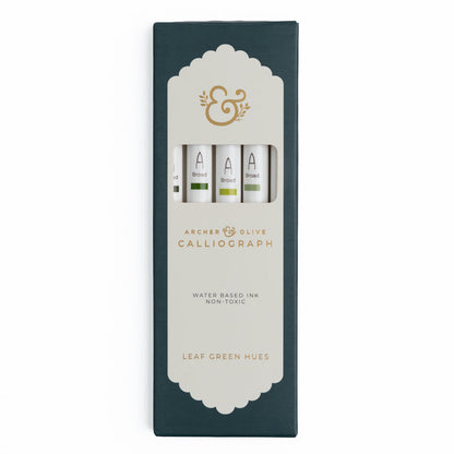 Leaf Green Hues Set - Archer and Olive