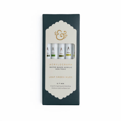 Leaf Green Hues Set - Archer and Olive