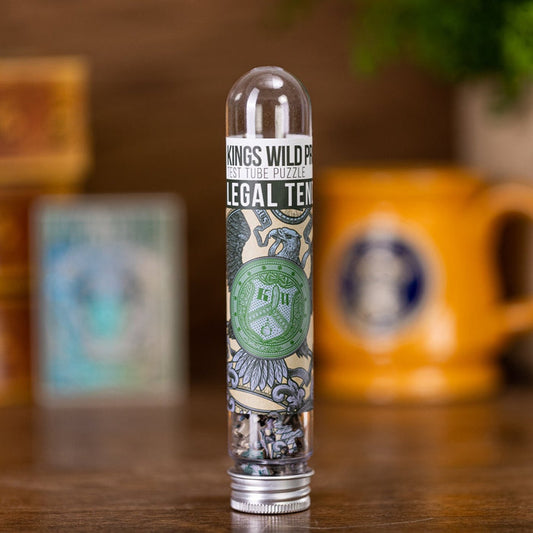 Legal Tender Test Tube Puzzle