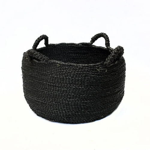 LES QUATRE MAINS BASKETS- BLACK- M