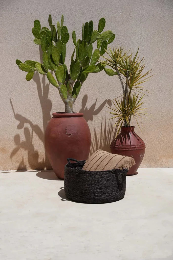 LES QUATRE MAINS BASKETS- BLACK- M