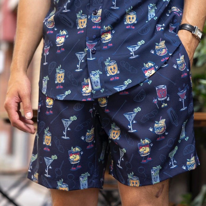 RSVLTS RSVLTS Hybrid Shorts Let's All Go to the Lobby Bar – Hybrid Shorts