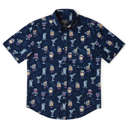 RSVLTS RSVLTS Short Sleeve Shirt Let's All Go to the Lobby Bar – KUNUFLEX Short Sleeve Shirt