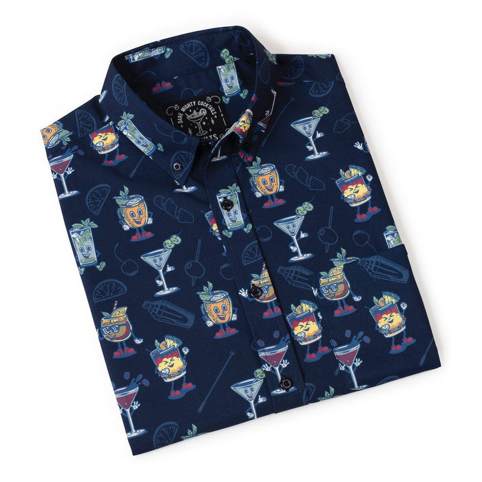 RSVLTS RSVLTS Short Sleeve Shirt Let's All Go to the Lobby Bar – KUNUFLEX Short Sleeve Shirt
