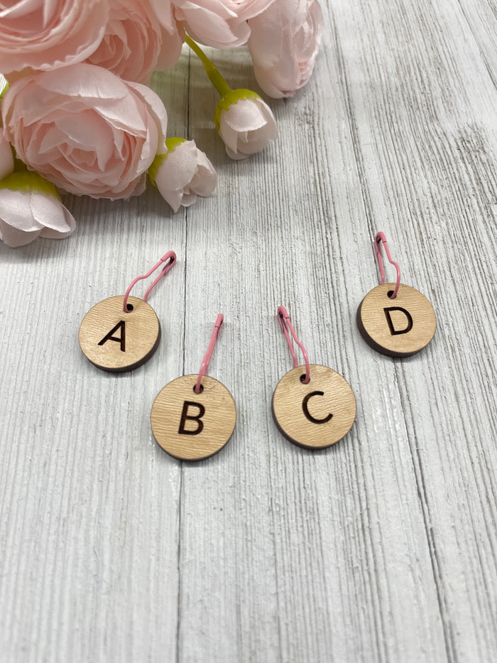 Letter Skein Markers