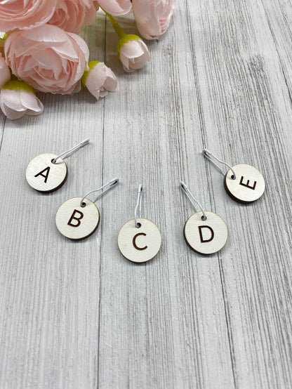 Letter Skein Markers