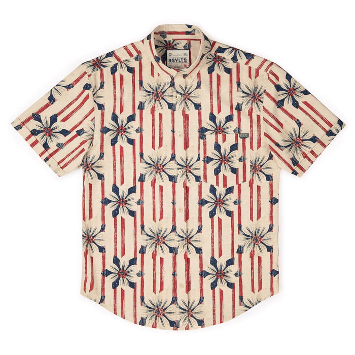 RSVLTS RSVLTS Short Sleeve Shirt Liberty in Bloom –  KUNUFLEX Short Sleeve Shirt Liberty in Bloom –  KUNUFLEX Short Sleeve Shirt