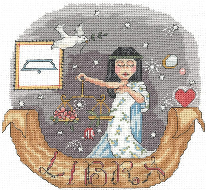 Libra Counted Cross Stitch Kit