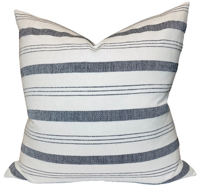 Lima Stripe Pillow Cover in Natural