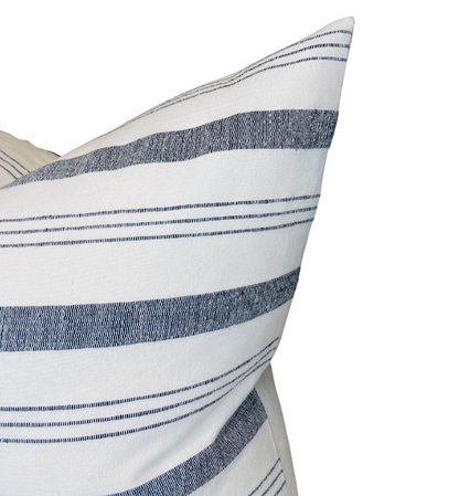 Lima Stripe Pillow Cover in Natural