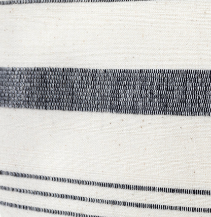 Lima Stripe Pillow Cover in Natural
