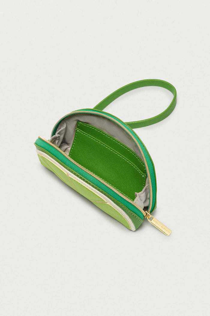 Lime Slice Applique Purse