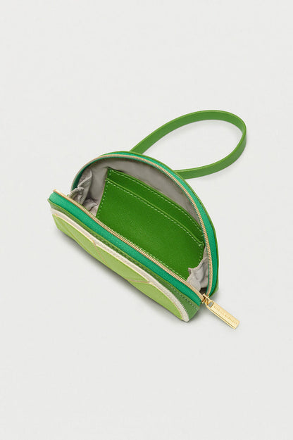Lime Slice Applique Purse