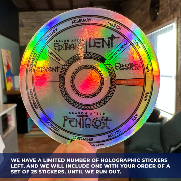 Liturgical Calendar Stickers