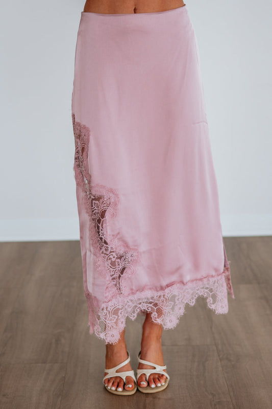 Lizabeth Satin Skirt