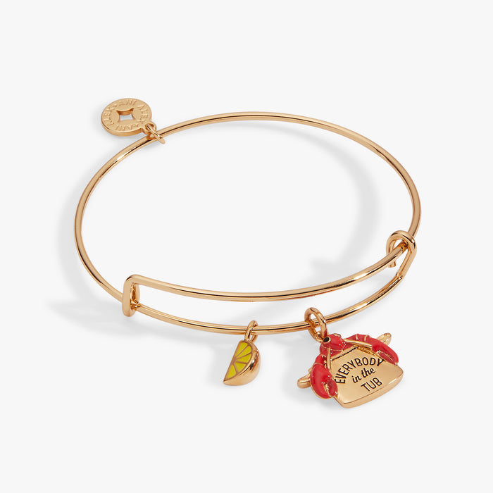 Lobster Boil 'Everybody In The Tub' Charm Bangle