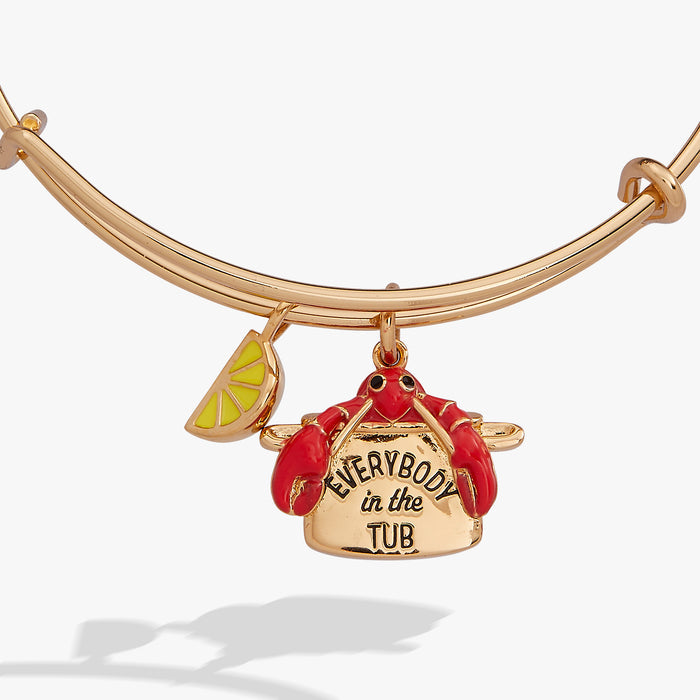 Lobster Boil 'Everybody In The Tub' Charm Bangle