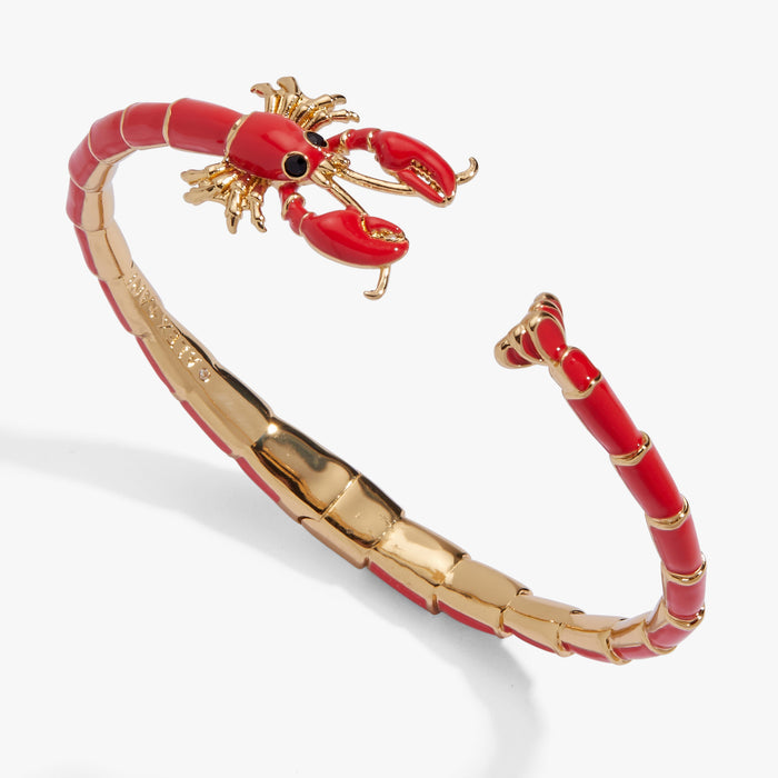 Lobster Boil Hinged Cuff