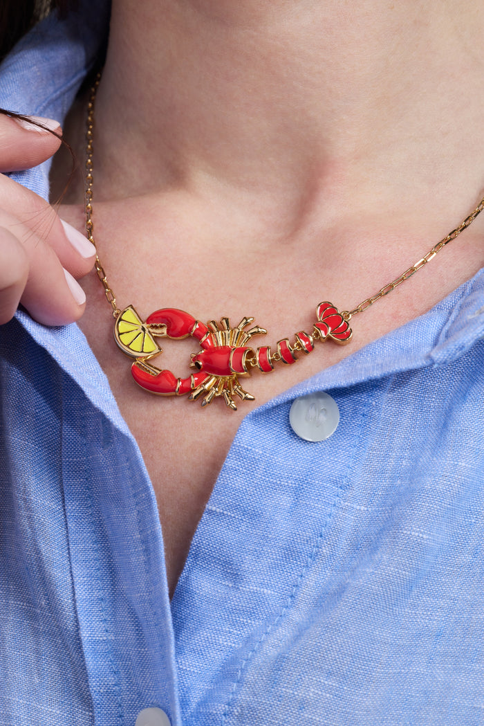Lobster Boil Necklace