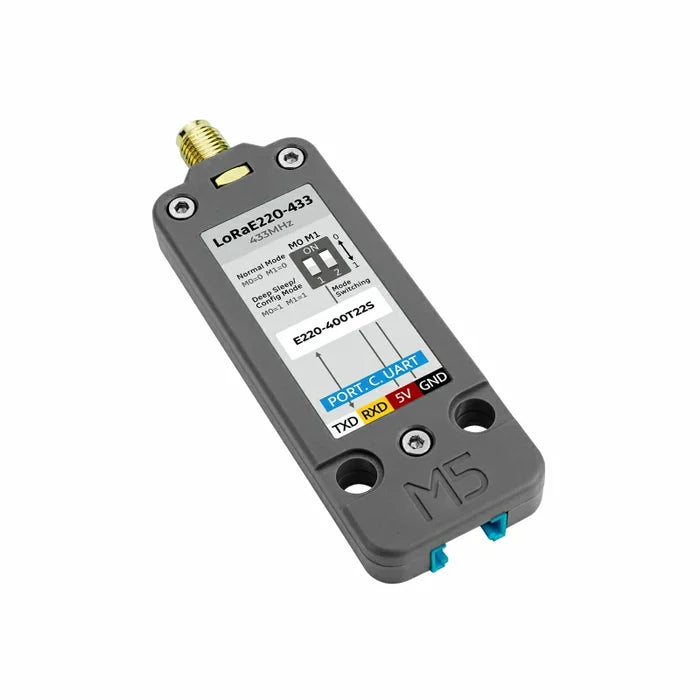 LoRa Unit 433MHz with Antenna (E220) - m5stack-store