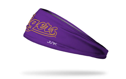 Louisiana State University: Script Big Bang Lite Headband - View 1