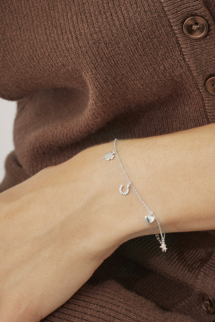 Love And Luck Charm Bracelet