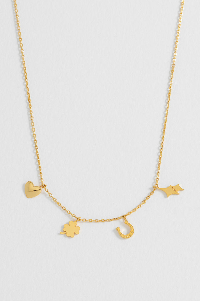 Love and Luck Charm Necklace