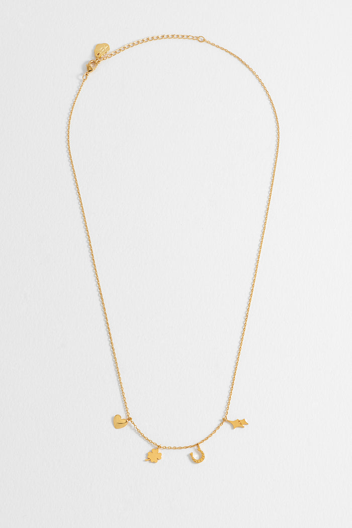 Love and Luck Charm Necklace