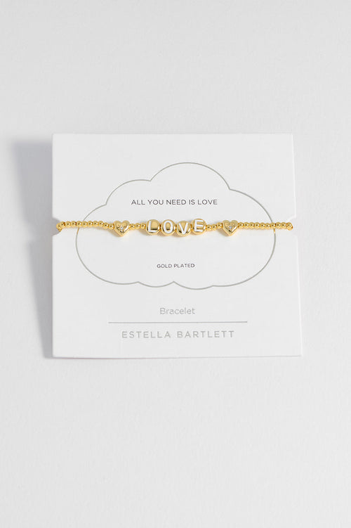 Love Letter Bead Bracelet